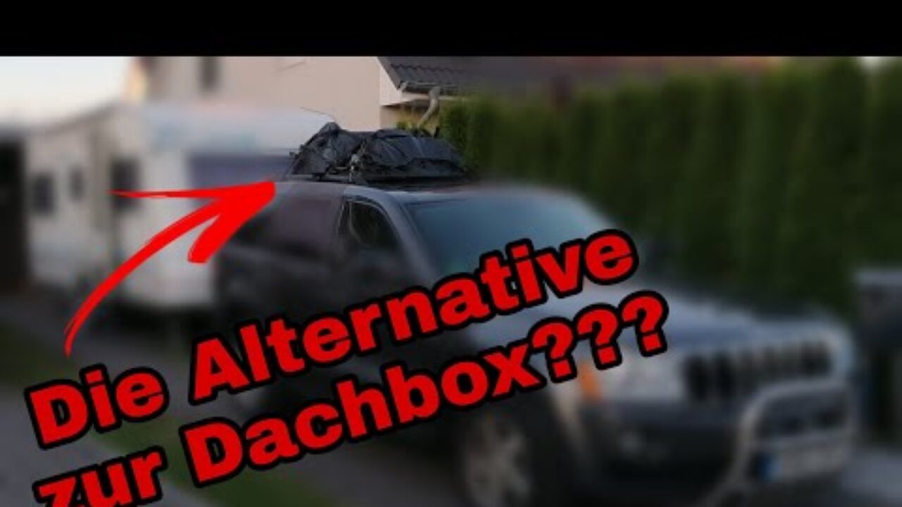 Amazon basics Packsack fürs Autodach! Eine Alternative zur Dachbox?